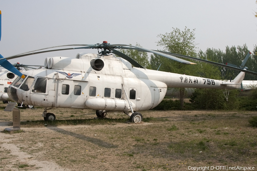 CAAC - Civil Aviation Administration of China Mil Mi-8P (756) | Photo 407689