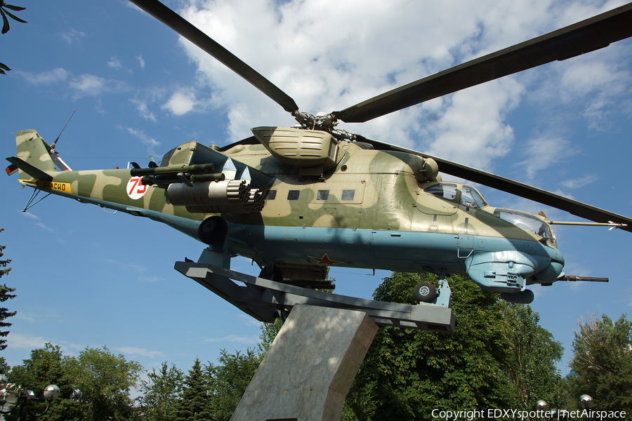 Russian Federation Air Force Mil Mi-24V Hind-E (75 RED) | Photo 277705