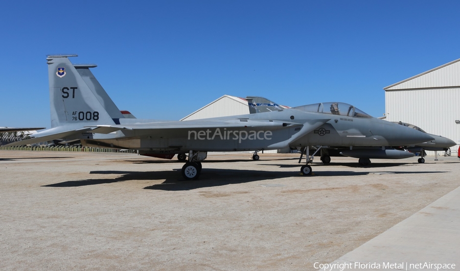 United States Air Force McDonnell Douglas GF-15A Eagle (76-0008) | Photo 459242