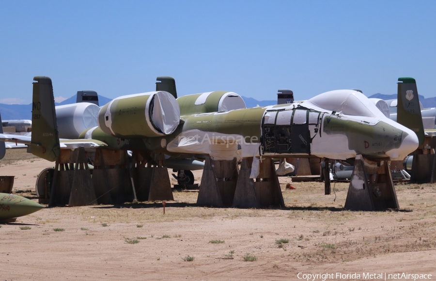 United States Air Force Fairchild Republic A-10A Thunderbolt II (77-0267) | Photo 459379