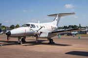 French Navy (Aéronavale) Embraer EMB-121AN Xingu (77) at  RAF Fairford, United Kingdom