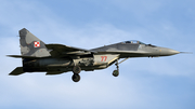 Polish Air Force (Siły Powietrzne) Mikoyan-Gurevich MiG-29A Fulcrum (77) at  Malbork, Poland