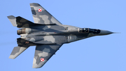 Polish Air Force (Siły Powietrzne) Mikoyan-Gurevich MiG-29A Fulcrum (77) at  Giżycko - Niegocin Lake, Poland