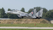 Polish Air Force (Siły Powietrzne) Mikoyan-Gurevich MiG-29A Fulcrum (77) at  Malbork, Poland