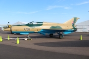 Slovak Air Force Mikoyan-Gurevich MiG-21MF Fishbed-J (7708) at  Lakeland - Regional, United States