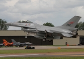 Royal Norwegian Air Force General Dynamics F-16A Fighting Falcon (78-0292) at  RAF Fairford, United Kingdom