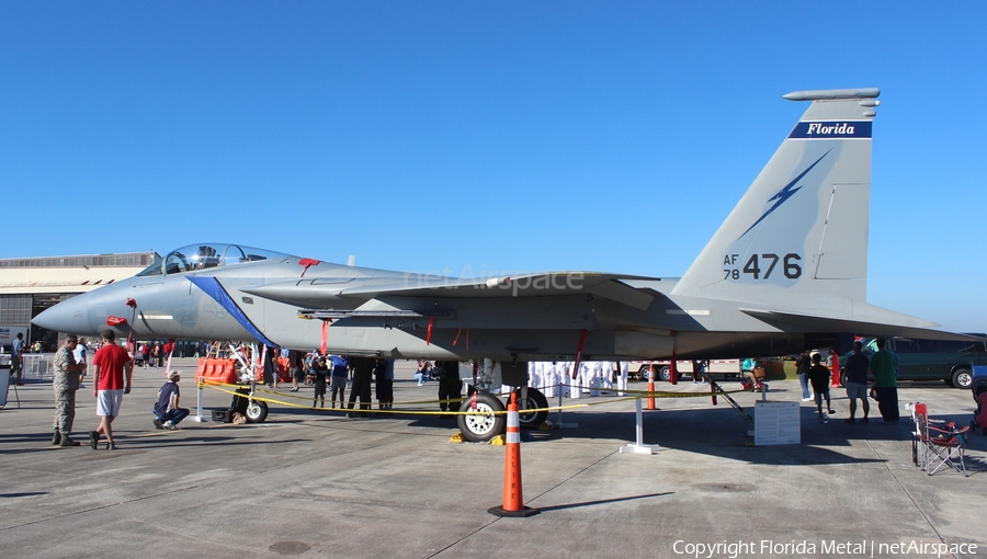 United States Air Force McDonnell Douglas F-15C Eagle (78-0476) | Photo 459459