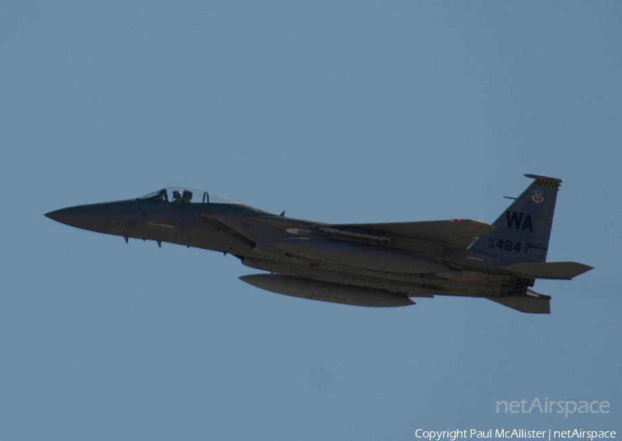 United States Air Force McDonnell Douglas F-15C Eagle (78-0484) | Photo 4871