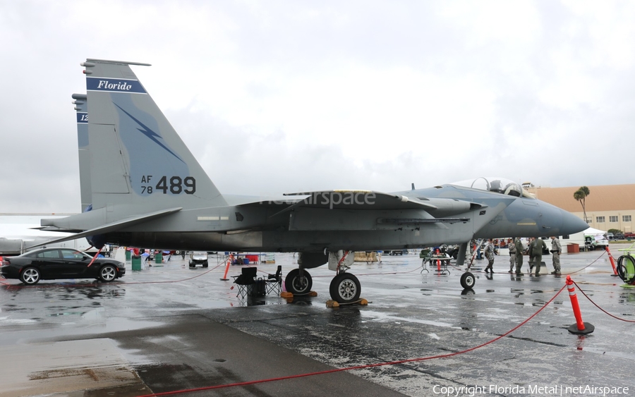 United States Air Force McDonnell Douglas F-15C Eagle (78-0489) | Photo 459461