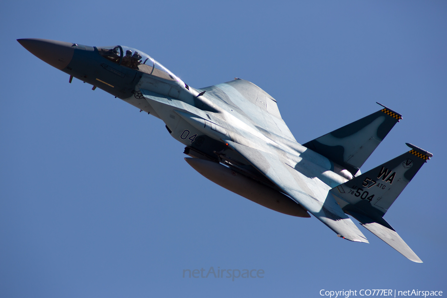 United States Air Force McDonnell Douglas F-15C Eagle (78-0504) | Photo 96723