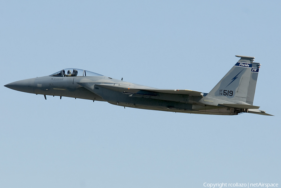United States Air Force McDonnell Douglas F-15C Eagle (78-0519) | Photo 106717