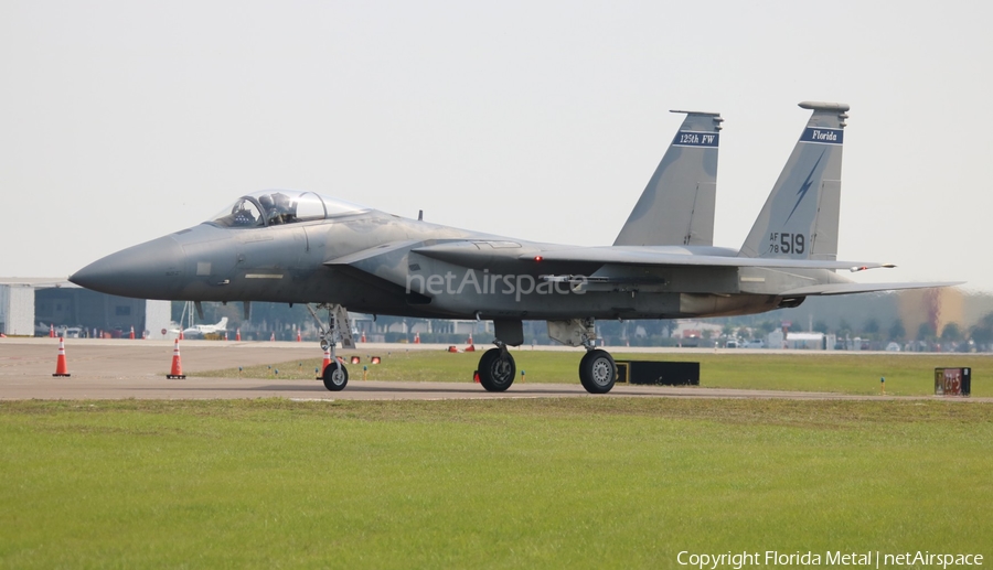 United States Air Force McDonnell Douglas F-15C Eagle (78-0519) | Photo 432583