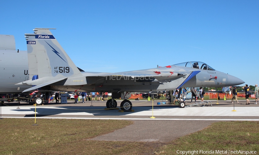 United States Air Force McDonnell Douglas F-15C Eagle (78-0519) | Photo 459477