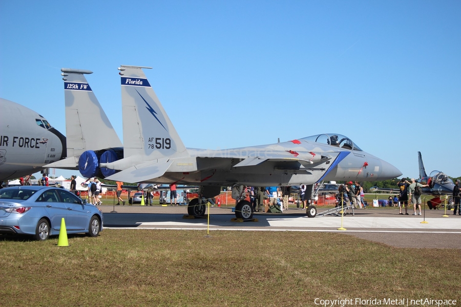 United States Air Force McDonnell Douglas F-15C Eagle (78-0519) | Photo 459478