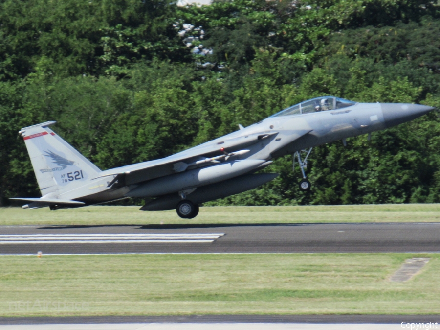 United States Air Force McDonnell Douglas F-15C Eagle (78-0521) | Photo 541606