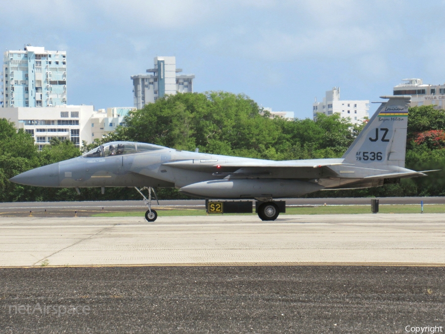 United States Air Force McDonnell Douglas F-15C Eagle (78-0536) | Photo 514596