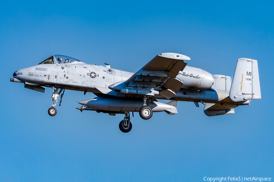 United States Air Force Fairchild Republic A-10C Thunderbolt II (78-0641) | Photo 575051