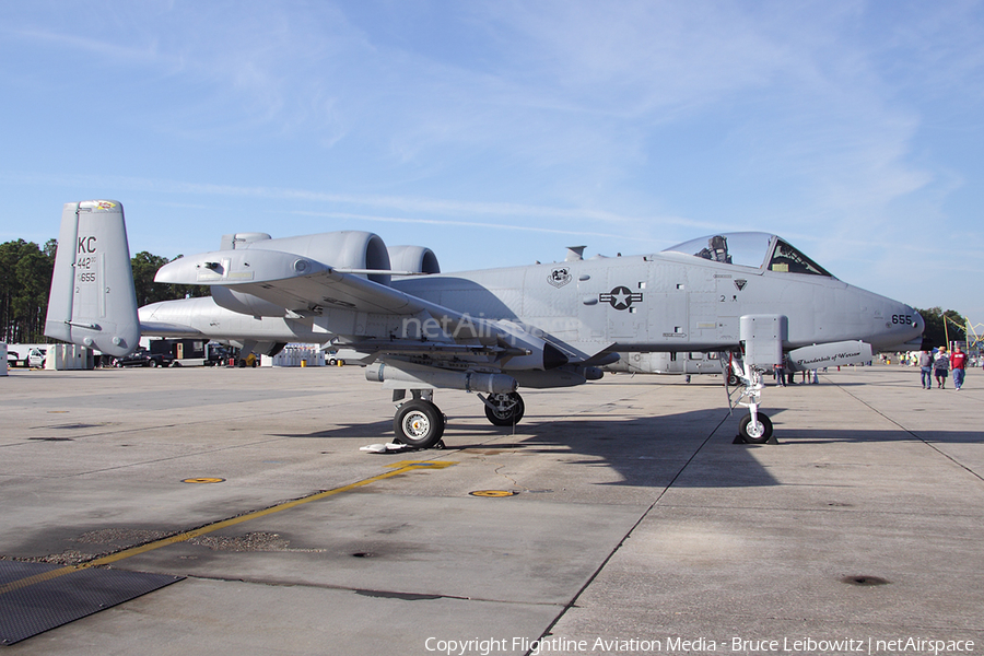 United States Air Force Fairchild Republic A-10A Thunderbolt II (78-0655) | Photo 161930