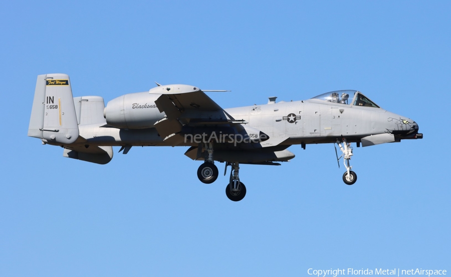 United States Air Force Fairchild Republic A-10C Thunderbolt II (78-0658) | Photo 571052