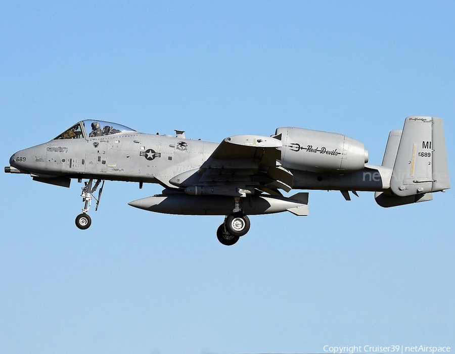 United States Air Force Fairchild Republic A-10C Thunderbolt II (78-0689) | Photo 612897