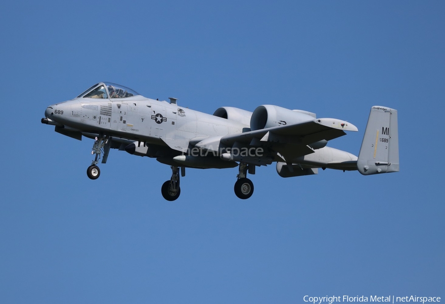 United States Air Force Fairchild Republic A-10C Thunderbolt II (78-0689) | Photo 330043
