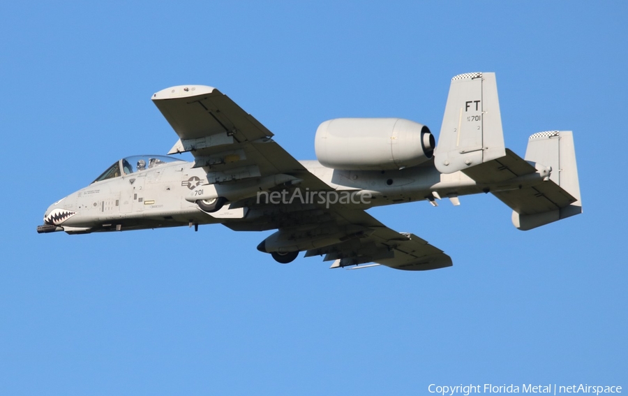 United States Air Force Fairchild Republic OA-10A Thunderbolt II (78-0701) | Photo 330046