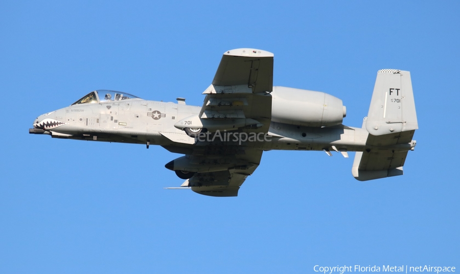 United States Air Force Fairchild Republic OA-10A Thunderbolt II (78-0701) | Photo 459538