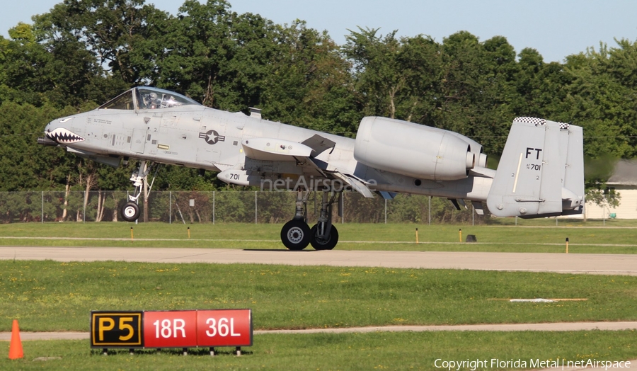 United States Air Force Fairchild Republic OA-10A Thunderbolt II (78-0701) | Photo 459542