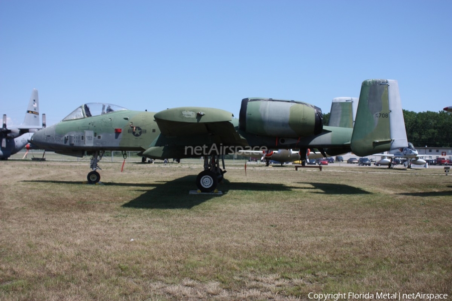 United States Air Force Fairchild Republic A-10A Thunderbolt II (78-0708) | Photo 459547