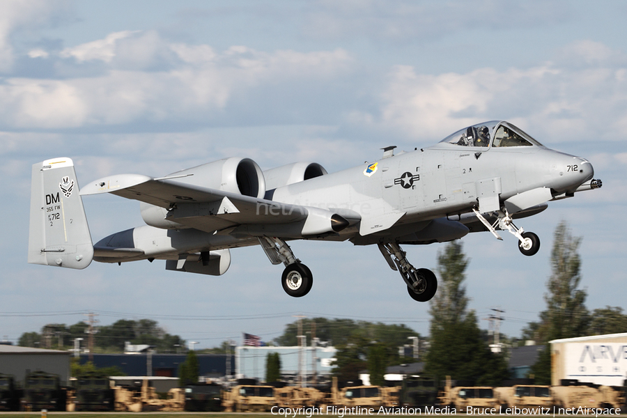 United States Air Force Fairchild Republic OA-10A Thunderbolt II (78-0712) | Photo 165869