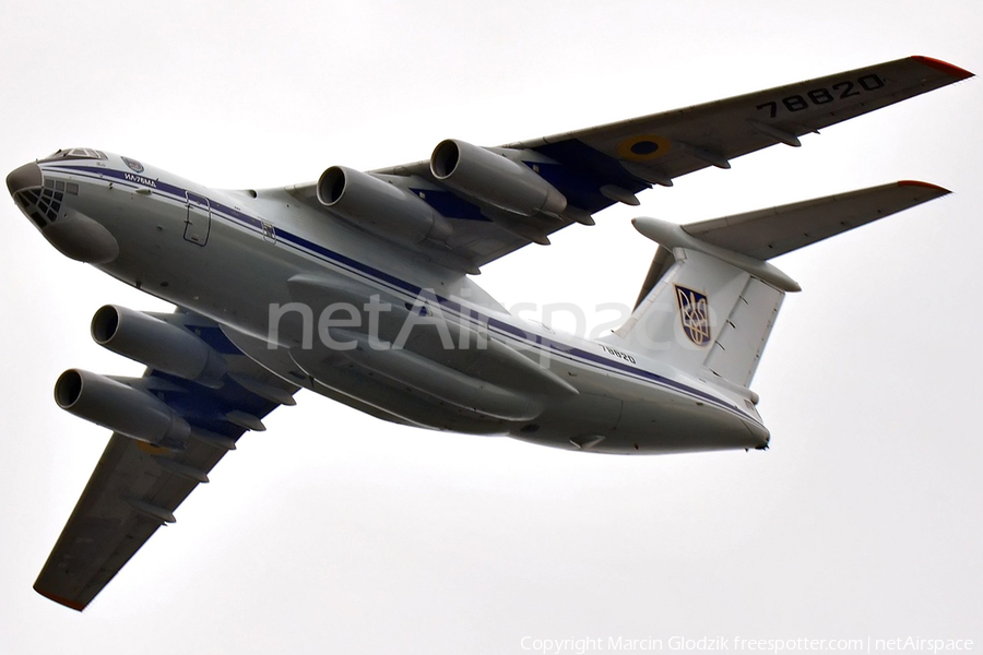 Ukrainian Air Force Ilyushin Il-76MD (78820) | Photo 34117