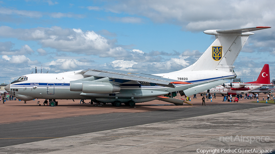 Ukrainian Air Force Ilyushin Il-76MD (78820) | Photo 447897