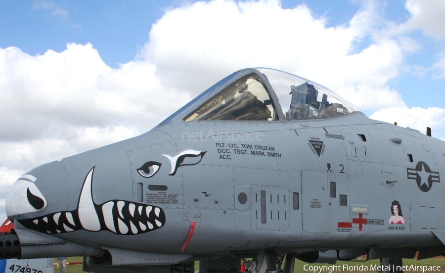 United States Air Force Fairchild Republic A-10A Thunderbolt II (79-0155) | Photo 459998