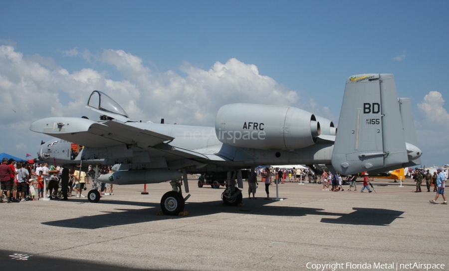 United States Air Force Fairchild Republic A-10A Thunderbolt II (79-0155) | Photo 460001