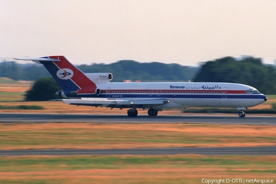 Yemenia Boeing 727-2N8(Adv) (7O-ACY) | Photo 247712