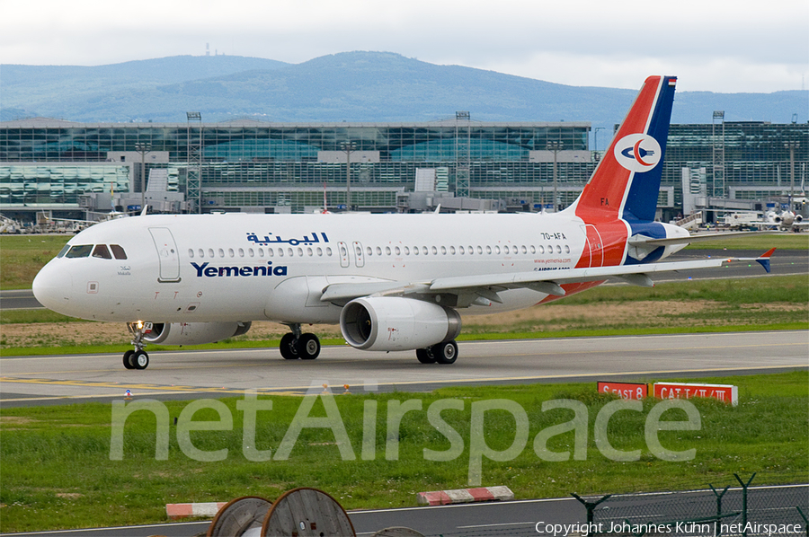 Yemenia Airbus A320-233 (7O-AFA) | Photo 132419