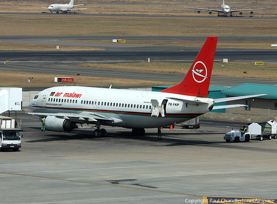 Air Malawi Boeing 737-33A (7Q-YKP) | Photo 64376