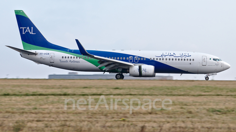 Tassili Airlines Boeing 737-8ZQ (7T-VCB) at  Paris - Charles de Gaulle (Roissy), France