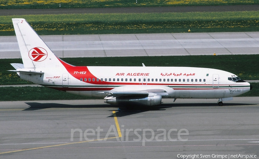 Air Algerie Boeing 737-2T4(Adv) (7T-VEZ) | Photo 395478