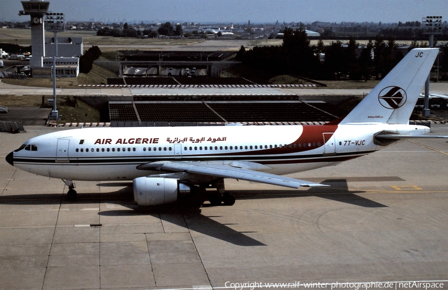 Air Algerie Airbus A310-203 (7T-VJC) | Photo 388169