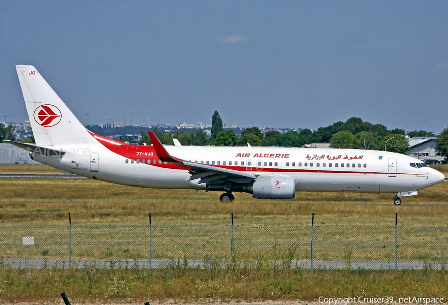 Air Algerie Boeing 737-8D6 (7T-VJO) | Photo 375179
