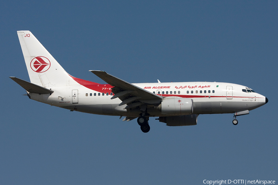 Air Algerie Boeing 737-6D6 (7T-VJQ) | Photo 272749