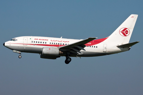 Air Algerie Boeing 737-6D6 (7T-VJS) at  Brussels - International, Belgium