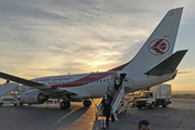 Air Algerie Boeing 737-6D6 (7T-VJT) at  Oran - Oran Es Senia, Algeria