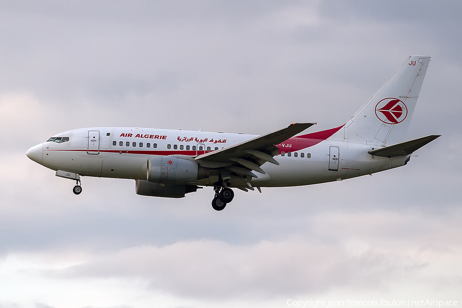 Air Algerie Boeing 737-6D6 (7T-VJU) | Photo 189387