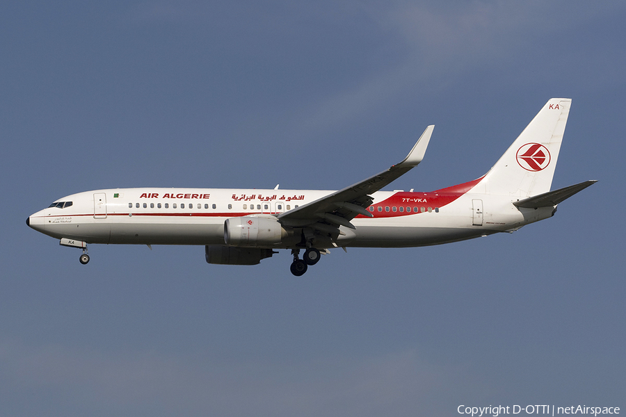 Air Algerie Boeing 737-8D6 (7T-VKA) | Photo 278404