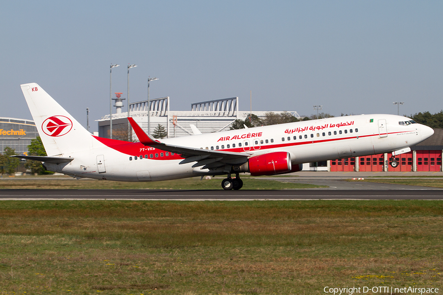 Air Algerie Boeing 737-8D6 (7T-VKB) | Photo 491194