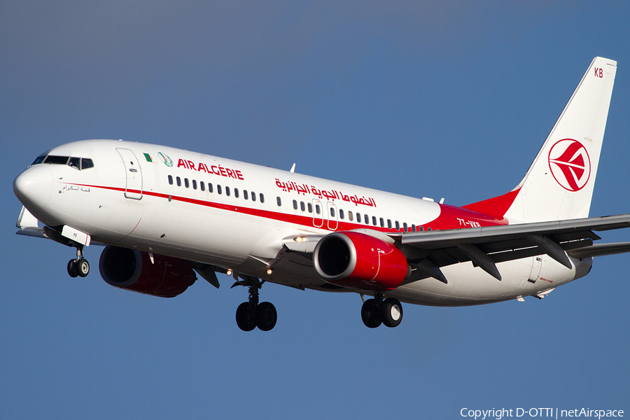 Air Algerie Boeing 737-8D6 (7T-VKB) | Photo 400767