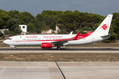 Air Algerie Boeing 737-8D6 (7T-VKB) at  Palma De Mallorca - Son San Juan, Spain