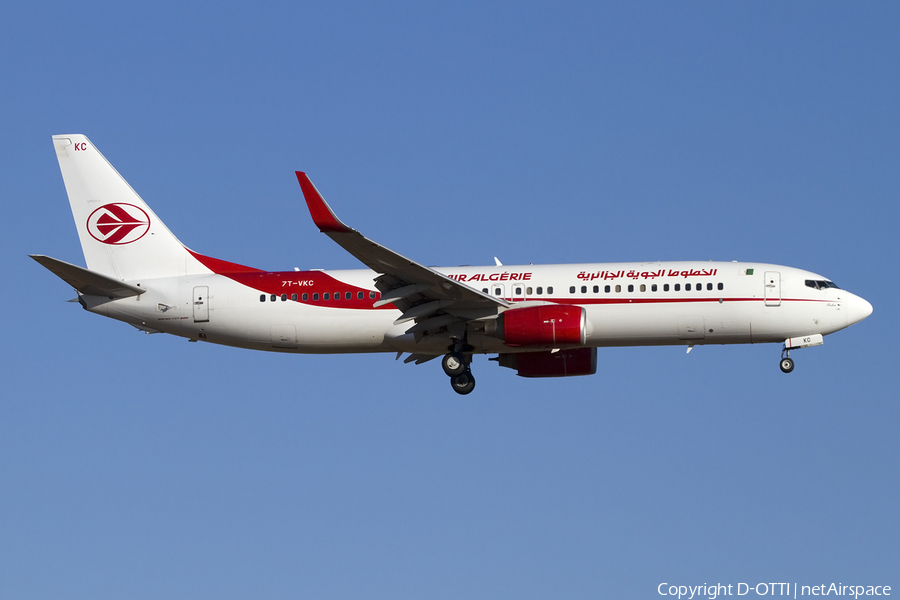 Air Algerie Boeing 737-8D6 (7T-VKC) | Photo 414674